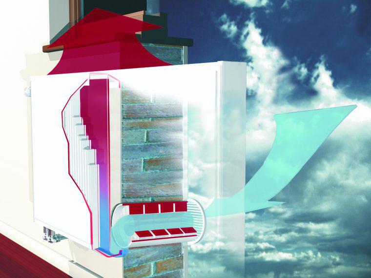 Kan AIR-indblæsningsenheden benyttes i huse med naturlig ventilation?